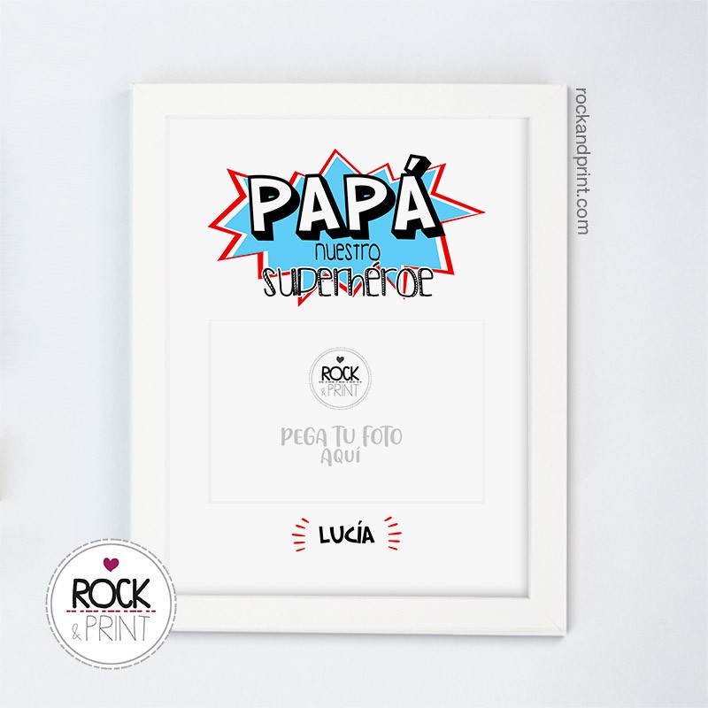 Cuadros personalizados El Mejor papá